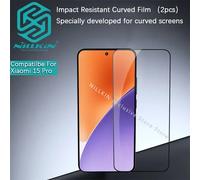 Nillkin Per Xiaomi 15S Pro/Mi 15 14 Ultra/Mi 14 15 Pro Resistente agli urti Pellicola curva Pellicola protettiva per schermo in plastica per telefono 2 pezzi