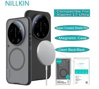 Nillkin per Xiaomi 17 Ultra Super Frosted Shield Pro Custodia Protettiva Magnetica in Plastica Rigida con Airbag