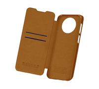 NILLKIN QIN CUSTODIA per Xiaomi Redmi Note 9T 5G, Marrone