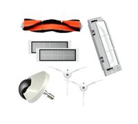 Nilnyvda Compatibile con Xiaomi Mi Robot Aspirapolvere 1St Gen / 2 / 1S, SDJQR01RR SDJQR02RR SDJQR03RR Roborock Ruota Filtro Spazzola Laterale Principale
