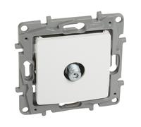 NILOE Presa antenna TV tipo F 1 dB bianco 764550