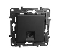 Niloe Step - Presa per computer RJ45 CAT5e UTP, colore: Nero