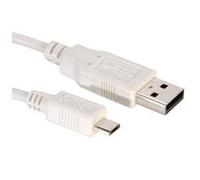 Nilox 1.8m USB 2.0 A - Micro USB 2.0 B M/M cavo USB 1,8 m USB A Micro-USB B Bianco