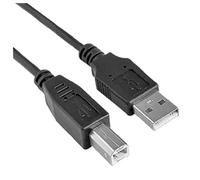 Nilox 1000030172-10 x CAVO USB 2.0-1.8 M, A/B, colore: Nero