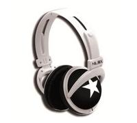 Nilox 10NXCUER00002 - Cuffie (Circumaural, 20-20000 Hz, Cablato, Nero, Bianco, Scatola)