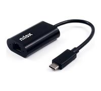 Adattatore Nilox NXADAP06 Gigabit da USB-C a RJ45
