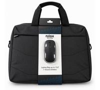 Nilox Bundle Borsa per Notebook + Mouse Wireless Nilox