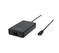 Nilox Caricabatterie USB-C GaN 90W per Laptop e Notebook, Alimentatore Fast Charge Power Delivery, Compatibile con MacBook Tablet Smartphone, Cavo USB-C 1,8 m, Design Compatto Ultrasottile, Nero