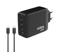 Nilox Caricabatterie da parete NXGANUSBC100 nero - Marca EAN: 8431775035669