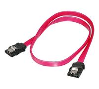 Nilox - Cavo SATA 7 Pin, Colore : Rosso, 1 Metro