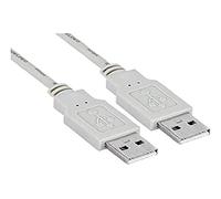 Nilox - Cavo USB 2.0 Tipo A Maschio/B Maschio, Colore : Grigio, 5 Metri