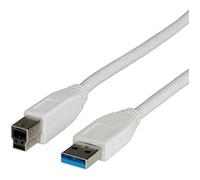 Nilox Cavo USB 3.0, Connettori Maschio/Maschio, 0.8 m, Grigio