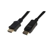 Nilox cavo video DisplayPort HDMI 1,8 m 3840x2160 Nero