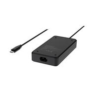 Nilox Caricabatterie USB-C GaN 65W per Laptop e Notebook, Alimentatore Fast Charge Power Delivery, Compatibile con MacBook Tablet Smartphone, Cavo USB-C 1,8 m, Design Compatto, Nero