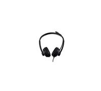 Cuffie USB Nilox con microfono - microfono flessibile - fascia regolabile - Controlli del cavo - Cavo da 1,80 m - colore nero