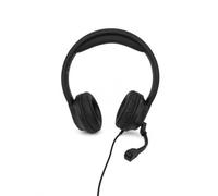 Nilox, Cuffie USB con Microfono ENC, Cavo 1,5 m, Adattatore USB-A a USB-C