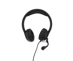 Nilox, Cuffie USB con Microfono ENC, Cavo 1,5 m, Adattatore USB-A a USB-C