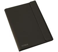 Nilox - Custodia slim universale per tablet da 9,7 a 10,5", nero