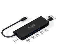 NILOX DOCK USB-C 8 IN 1 HDMI 4K NXDSUSBC04