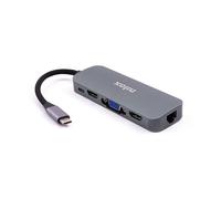 Nilox Base Di Collegamento Usb C A Hdmi/vga/rj45