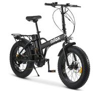 Bicicletta Elettrica Nilox X5 PRO 20X4P 10000 mAh Nero 250 W 20"