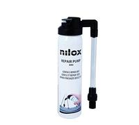 Nilox, Gonfia e Ripara, Bomboletta Ripara Gomme Bici, Sigilla le Forature e Gonfia il Pneumatico, con Sigillante Ready 100% Naturale, Accessori Bici, Prodotto Eco-friendly, Senza Ammoniaca