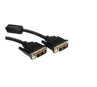 Nilox ITB CMG2501 Cavo DVI-Cavo DVI (DVI-D/DVI-D Maschio/Maschio, Colore: Nero