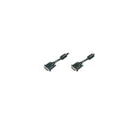 Nilox ITB CMG2501 Cavo DVI-Cavo DVI (DVI-D/DVI-D Maschio/Maschio, Colore: Nero