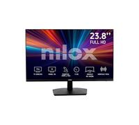 Nilox Monitor 24" IPS con Webcam Integrata e Regolabile NXM24REGWEB01