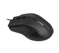Nilox MOUSB1002 Mouse Ottico USB, 16000 DPI, Nero - NUOVO