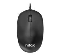 Nilox MOUSB1012 mouse Ufficio USB tipo A Ottico 1200 DPI
