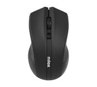 Nilox Mouse Ottico Wireless Ambidestro 1600 DPI Nero