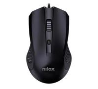 Nilox Mouse USB con cavo, nero Marca