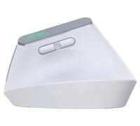 Nilox, Mouse Wireless Bluetooth, Compatto ed Ergonomico, con Doppia Connessione USB 2.4GHz, DPI Regolabili 800/1200/1600, Plug e Play, per PC e Laptop, Bianco