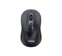 Nilox, Mouse Wireless Bluetooth, Compatto ed Ergonomico, con Doppia Connessione USB 2.4GHz, DPI Regolabili 800/1200/1600, Plug e Play, per PC e Laptop, Rosa