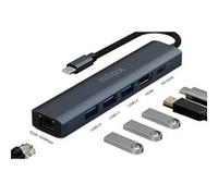 Nilox DOCK USB-C 6 IN 1 NXDSUSBC06