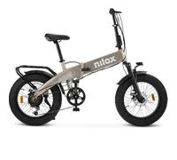 Nilox NXEBX10GR bicicletta elettrica Grigio Alluminio 50,8 cm (20'') Litio Nilox