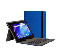 Nilox NXKB01 Custodia con tastiera USB blu per tablet fino a 10,5"