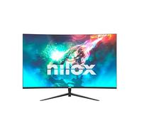 Nilox NXM24CRV2001 Monitor Curvo 24", Full HD, Schermo Gaming 200Hz, Monitor PC con Tecnologia VA, Connessioni HDMI 2.1 e DP 1.4