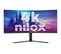Nilox Monitor Gaming 34 , UltraWide, 4K, 144Hz, 2 HDMI, 2 DP, 1ms, Multimedia, Curvo Monitor Gaming 34 , UltraWide QHD, 144Hz, 2 HDMI, DP, 1ms,