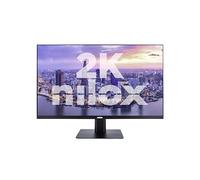 Nilox NXMM272K112 Monitor da Computer Frameless con Risoluzione 2K di 2560 * 1440, Altoparlante Integrato, Monitor Gaming con Tempo di Risposta 1 ms, Frequenza 100Hz e Porte HDMI-DP