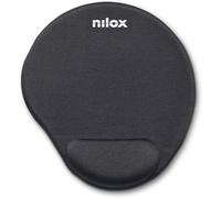 Nilox Nilox Nxmpe01 Mouse Pad Ergonomico Con Poggiapolsi In Gel Black T_0194_236