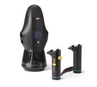 Nilox Waterscooter, Acqua Scooter Elettrico per Sup e Immersioni Fino a 5 m di Profondità, Fino a 60 min di Utilizzo, 2 Velocità fino a 5 km/H, Facile da Trasportare, Colore Nero