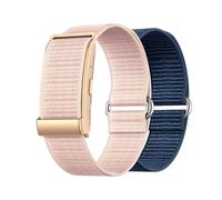 Nilox ONAIR, Screenless Smart Band Fitness, Monitoraggio 24/7 Salute e Attività, Design Minimal, Batteria a Lunga Durata, con Coaching intelligente, Dispositivo Rosa, Cinturini Rosa e Blu