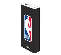 Nilox, Power Bank Black NBA, Power Bank con Dual input Micro USB e USB-C, Batter