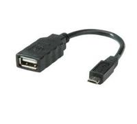 Nilox RO11.02.8311 cavo di interfaccia e adattatore Micro-USB B USB 2.0 A Nero