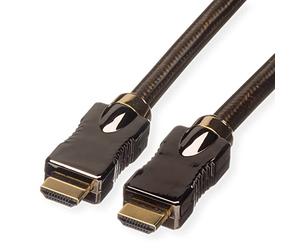Nilox ROLINE Cavo Ultra HD con Ethernet (connettori HDMI m/m 1m)