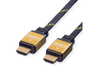Nilox ROLINE GOLD HDMI High Speed Cable with Ethernet, HDMI M-M 10 m
