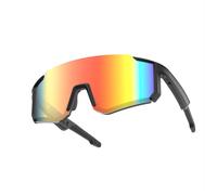 Nilox - Smartglasses Sportivi Glen Con Audio Open Ear-nero/arancio NILOX