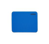 Nilox, Tappetino Mouse con Base Antiscivolo per Uso Stabile del Mouse, in Tessuto di Alta Qualità, Mouse pad Ideale per Gaming e Ufficio, Colore Blu